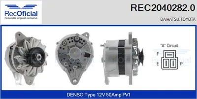 Alternator Toyota COROLLA Hatchback · Toyota COROLLA Estate · Toyota COROLLA