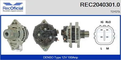 Alternator Toyota YARIS