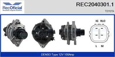 Alternator Toyota YARIS