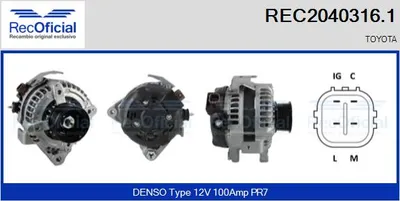 Alternator Toyota RAV 4 III
