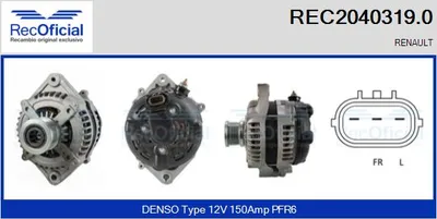 Alternator Renault ESPACE IV