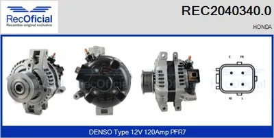 Alternator Honda ACCORD VIII · Honda ACCORD VIII Estate