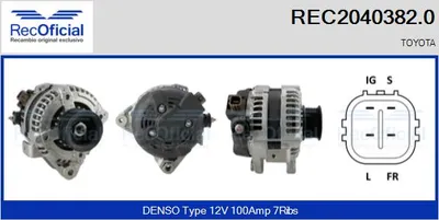 Alternator Toyota AVENSIS
