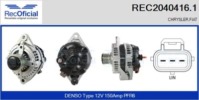 Alternator Fiat FREEMONT