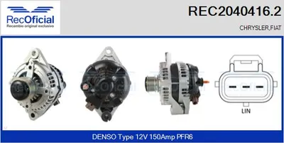 Alternator Fiat FREEMONT
