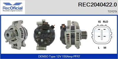 Alternator Toyota RAV 4 III · Toyota RAV 4 IV