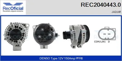 Alternator Jaguar XF I · Jaguar XJ · Jaguar XF SPORTBRAKE