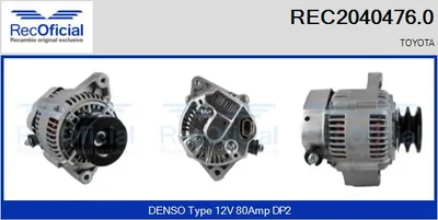 Alternator Toyota LAND CRUISER 80