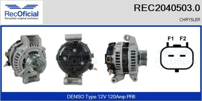 Alternator Chrysler SEBRING · Chrysler SEBRING Convertible