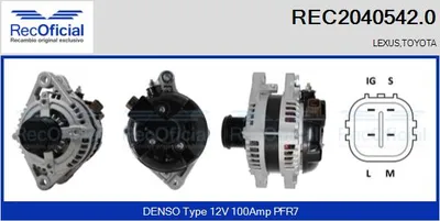 Alternator Toyota VENZA