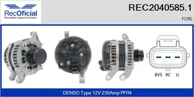 Alternator Ford S-MAX · Ford GALAXY III