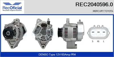 Alternator Toyota PASEO Coupe · Toyota PASEO Convertible