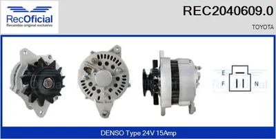 Alternator Toyota LAND CRUISER · Toyota LAND CRUISER Pickup