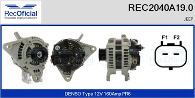 Alternator Jeep GRAND CHEROKEE III · Jeep COMMANDER