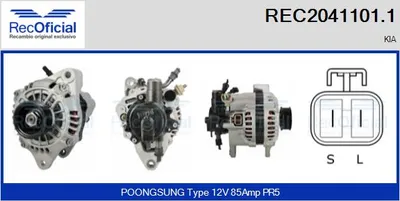 Alternator Kia CARNIVAL I