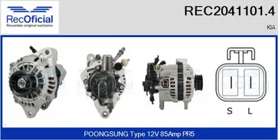 Alternator Kia CARNIVAL I