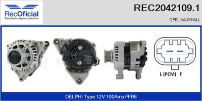 Alternator Opel ASTRA J · Opel ASTRA J Sports Tourer · Opel ASTRA J GTC