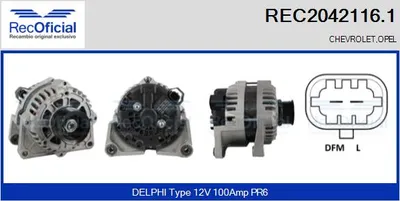 Alternator Chevrolet CRUZE · Opel ASTRA J · Opel ASTRA J Sports Tourer
