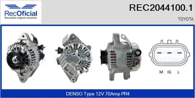 Alternator Toyota YARIS · Toyota YARIS VERSO