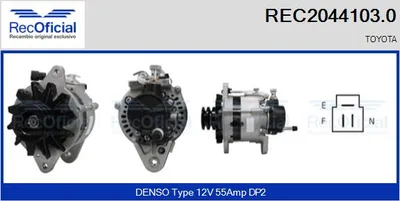 Alternator Toyota LAND CRUISER · Toyota HIACE III Van · Toyota HIACE III Bus