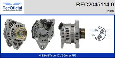 Alternator Nissan PRIMERA · Nissan PRIMERA Hatchback