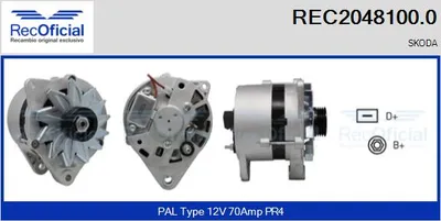 Alternator Skoda FAVORIT · Skoda FAVORIT Forman · Skoda FELICIA I
