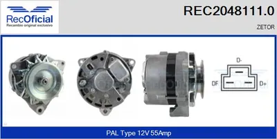 Alternator Skoda RAPID · Skoda 105,120 · Skoda 130
