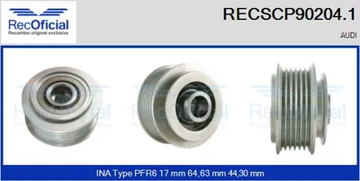 Pulley, alternator
