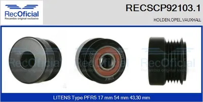 Pulley, alternator