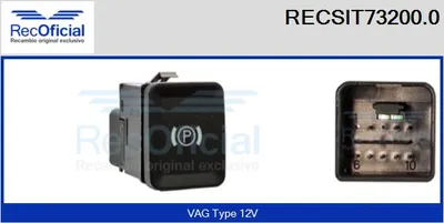 Switch, park brake actuation Vw PASSAT B6 · Vw PASSAT B6 Variant · Vw PASSAT CC B6