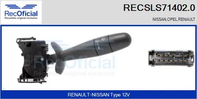 Wiper Switch Opel MOVANO A Platform/Chassis · Renault TRAFIC II Platform/Chassis · Nissan INTERSTAR Platform/Chassis