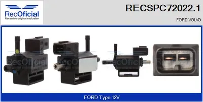 Pressure Converter, exhaust control Volvo V70 II · Volvo S60 I · Volvo S40 II