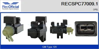 Pressure Converter, exhaust control Opel CORSA D · Opel CORSA D Hatchback Van