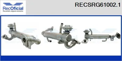 Cooler, exhaust gas recirculation Fiat DUCATO Bus · Fiat DUCATO Van · Fiat DUCATO Platform/Chassis