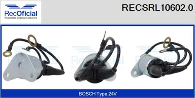 Relay, starter engine