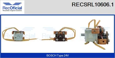 Relay, starter engine