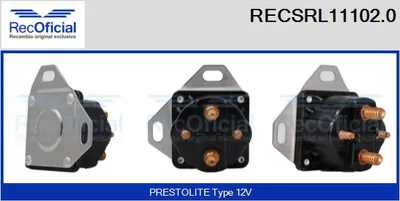 Relay, starter engine