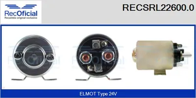 Relay, starter engine