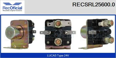 Relay, starter engine