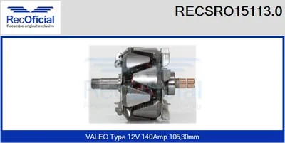 Rotor, alternator