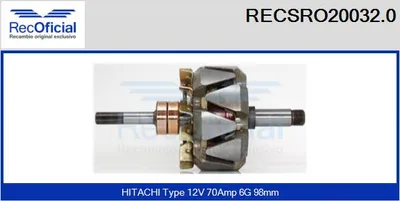 Rotor, alternator