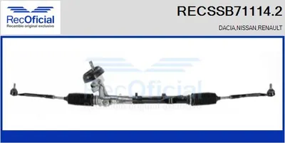Steering Gear Dacia DUSTER · Dacia DUSTER SUV Van