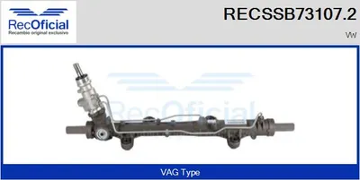 Steering Gear Vw MULTIVAN T5 · Vw TRANSPORTER T5 Platform/Chassis (7JD, 7JE, 7JL, 7JY, 7JZ, 7F · Vw TRANSPORTER T5 Van