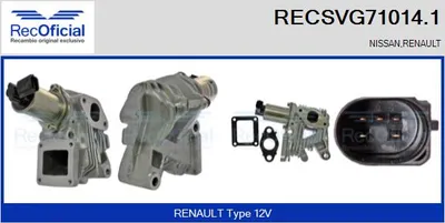 EGR Valve Renault MEGANE II · Renault SCÉNIC II · Renault MEGANE II Coupé-Cabriolet
