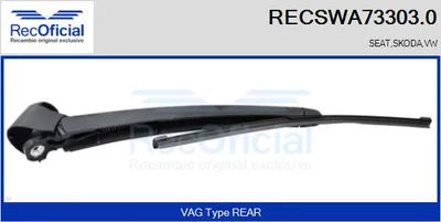 Wiper Arm, window cleaning Vw TOURAN · Skoda FABIA II Combi · Vw TIGUAN