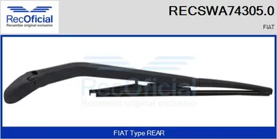 Wiper Arm, window cleaning Fiat PUNTO