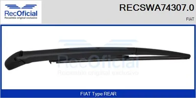 Wiper Arm, window cleaning Fiat BRAVO I · Fiat SEICENTO / 600
