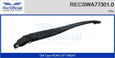 Wiper Arm, window cleaning Opel ASTRA G Hatchback