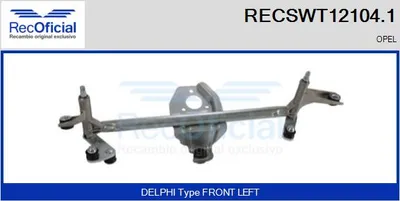Wiper Linkage Opel COMBO Box Body/MPV · Opel CORSA C Hatchback Van · Opel COMBO Tour