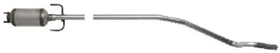 Soot/Particulate Filter, exhaust system Opel COMBO Box Body/MPV · Vauxhall COMBO Mk II Box Body/MPV · Opel COMBO Tour